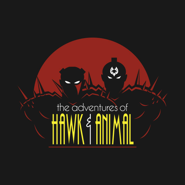 Hawk & Animal by wolfkrusemark