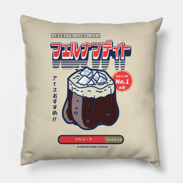 Fernet Pillow by MoustacheRoboto