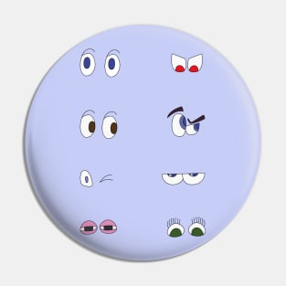 Eight Eyes Set Pack Pin