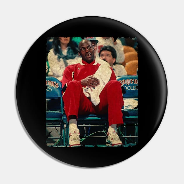 Michael Jordan on The Bench Pin by Wendyshopart