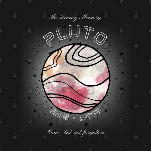 Pluto - In Loving Memory by AbsZeroPi