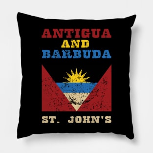 Flag of Antigua and Barbuda Pillow