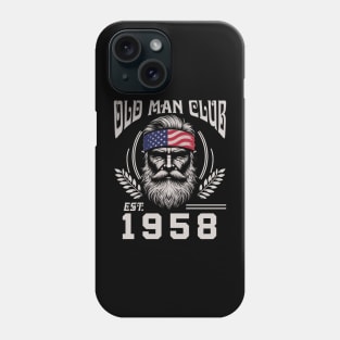 Old Man Club EST 1958 Phone Case