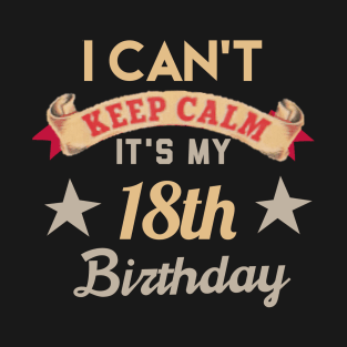 18th birthday gift T-Shirt