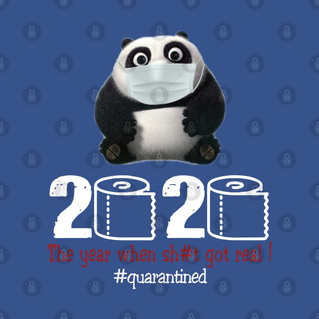 Panda 2020 The year when shit got real by AteezStore