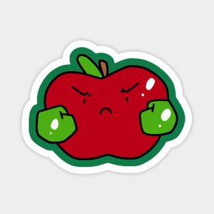 Boxing Apple Magnet