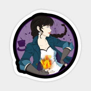 Zatanna Zatara Profile Magnet