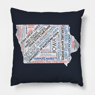 Iowa Wanderlust Pillow