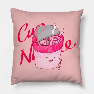 PINK Cup Noodles Pillow