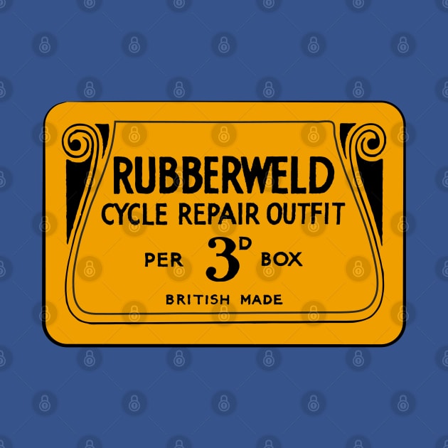 rubberwelt vintage retro puncture repair kit by goatboyjr