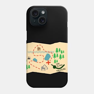 Oak Island Treasure Map Phone Case