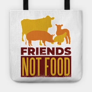 Friends Not Food - Vegan Team Tote