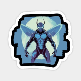 Blue Beetle Magnet