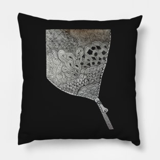 Zendoodle zipper Pillow