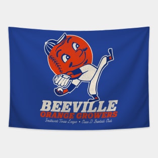 Defunct Beeville Orange Growers Baseball Team Tapestry