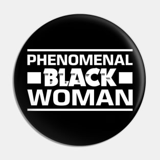 Phenomenal Black Woman Pin