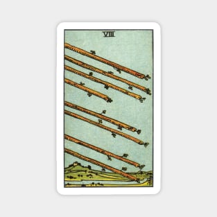 EIGHT OF WANDS Magnet