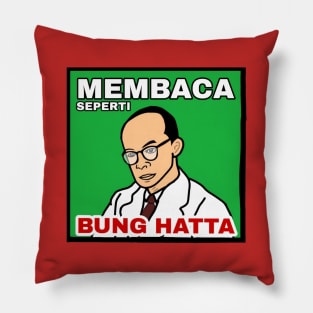 Membaca Seperti BUNG HATTA Pillow