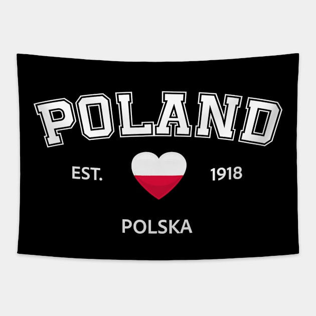 Poland Tapestry by SunburstGeo