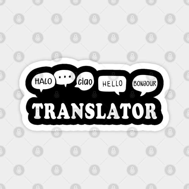 Translator Magnet by KC Happy Shop