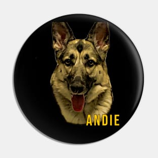 Andie- The Loose Cannon Pin