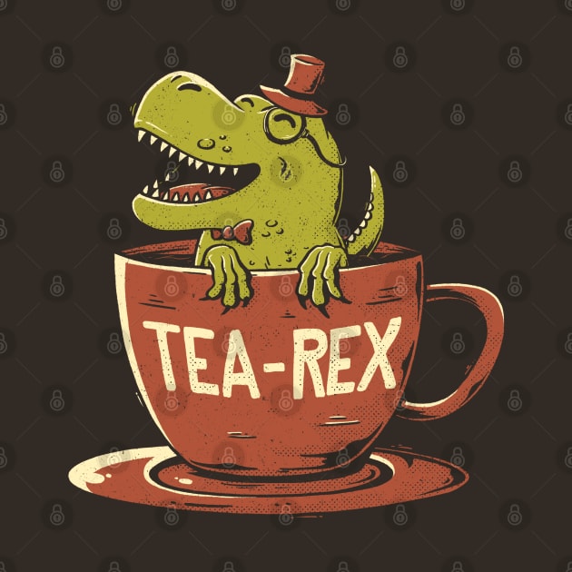 Tea-Rex by eduely