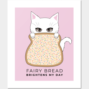 cat bread Poster for Sale by BattleGoat