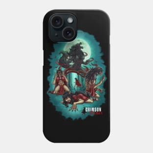 Crimson Dames - Orphan Shewolf - Art on back Phone Case