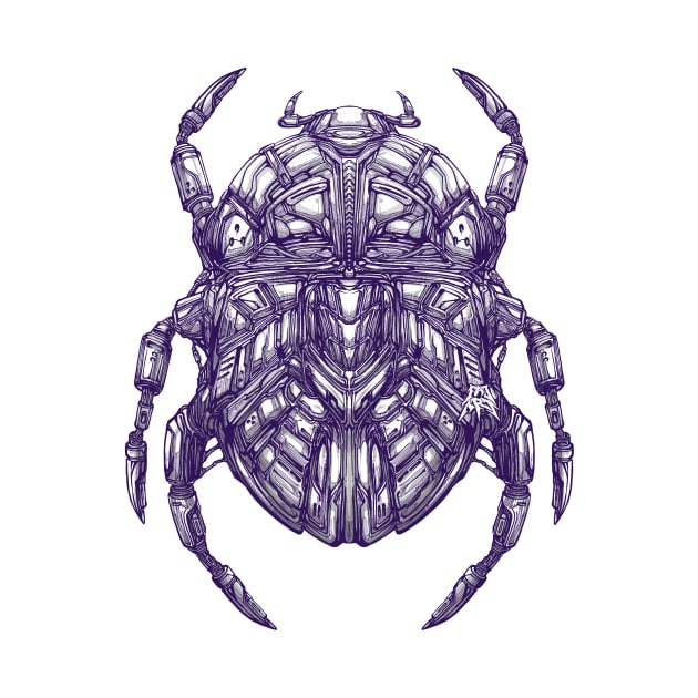 BUG BOTS - beetle by HDA (hand draw artwork)