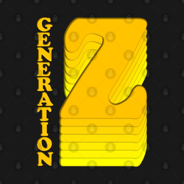 Generation Z - The Young And Yellow by All About Nerds