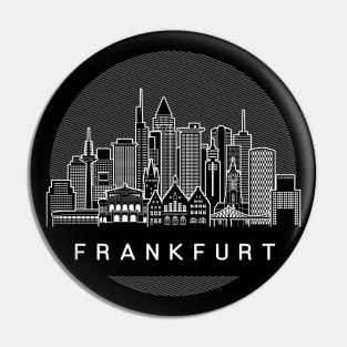 Frankfurt Germany Skyline Pin