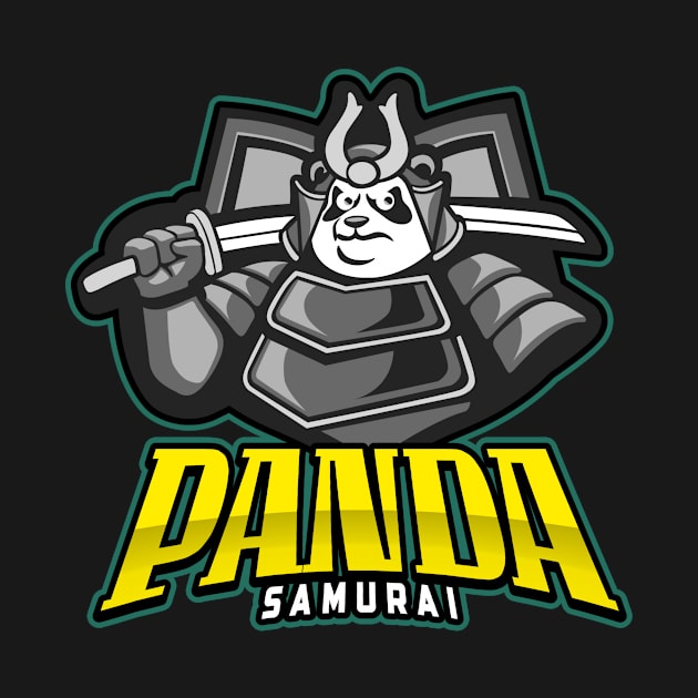Panda Samurai by Dog Lovers Store