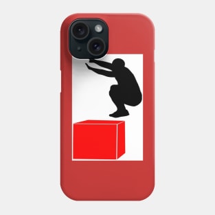 Motivated 4 Nothin' Red Blank Phone Case