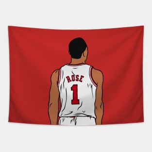 D Rose Back-To Tapestry