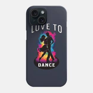 Love to dance Phone Case