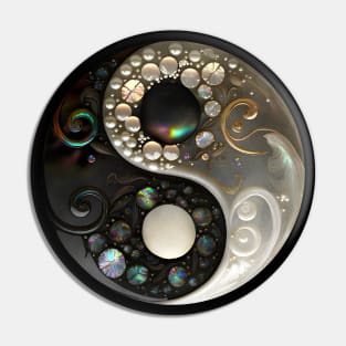 Yin Yang, A Mystical Symbol Pin