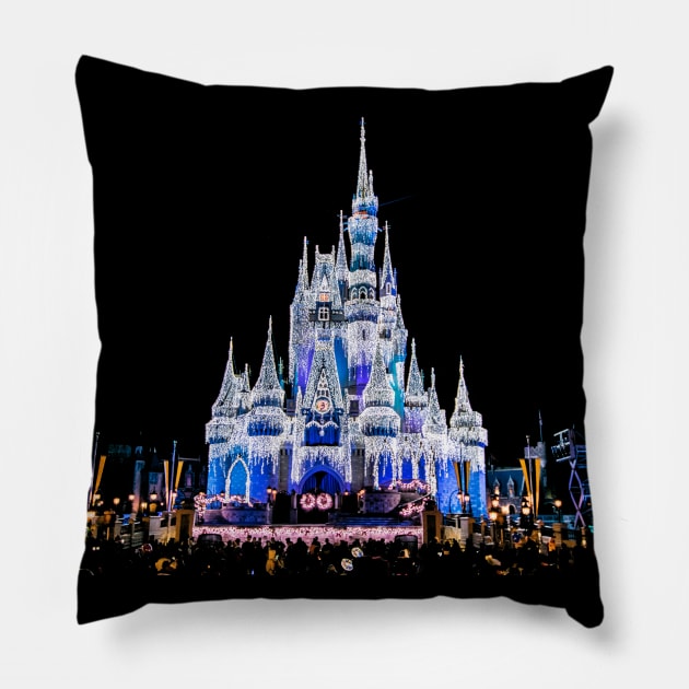 Christmas Castle Pillow by swgpodcast