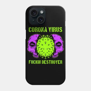 corona virus Phone Case