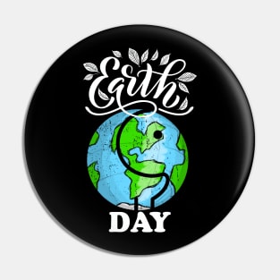 Earth Day 2019 TShirt Great Vintage Earth Day Elephant Pin