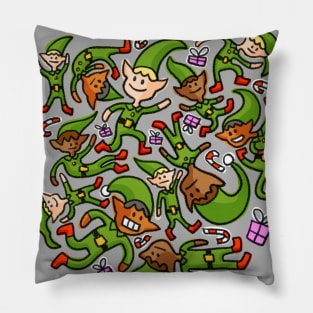 Christmas Elves Pillow