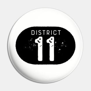 District 11 Pin