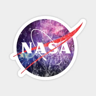 Painted Nebula Logo Vintage Magnet