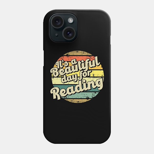 Reading hobby present perfect for him or her mom mother dad father friend Phone Case by SerenityByAlex