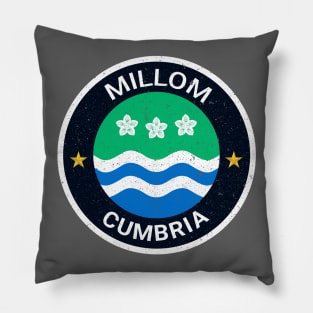 Millom - Cumbria Flag Pillow