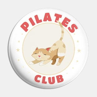 Pilates Club Cat Pin