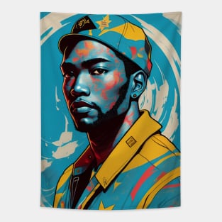 Hip-hop Be Blue Tapestry