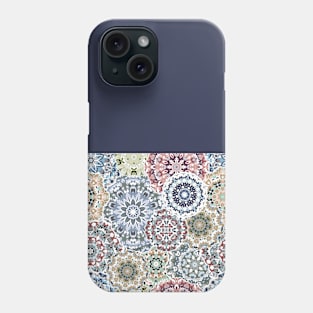 Seamless pattern with floral mandala Phone Case