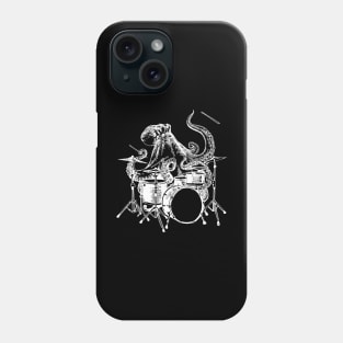 SEEMBO Octopus Playing Drums Drummer Drumming Band Phone Case