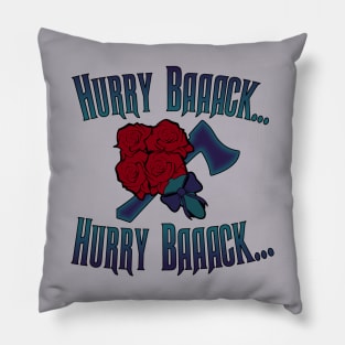 Hurry Baaack Pillow