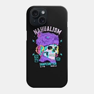 Nahualism Shapeshifter Skull Phone Case